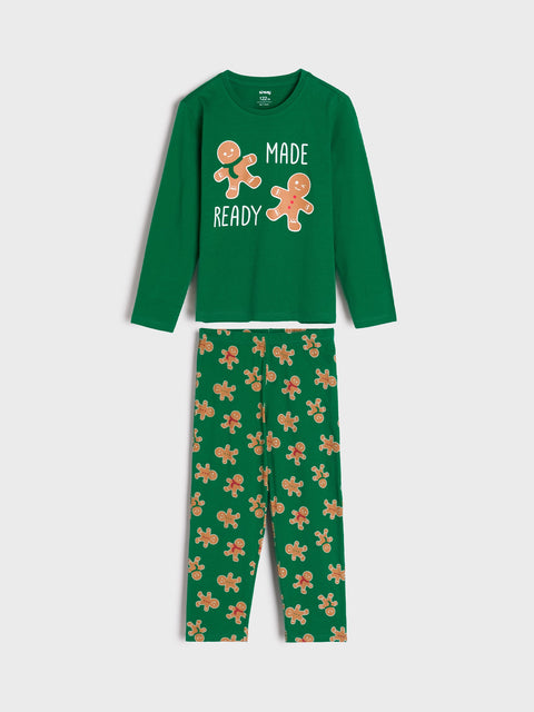 Sinsay Boy's Navy & Green Printed 2 Packs Pajama Sets|Sinsay In Lebanon