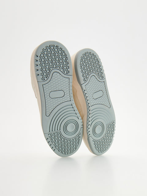 Reserved Boy's Off White Lace Up Sneakers | Reserved In Lebanon