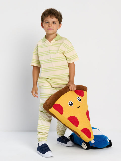 Sinsay Boy's Green/Cream Polo T-Shirt  | Sinsay in Lebanon