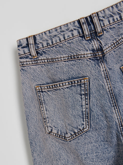 Reserved Women's Pink Washed Effect Jeans | Reserved In Lebanon