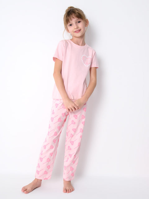 Sinsay Girl's Pink 2 pc Pajama Set | Sinsay in Lebanon