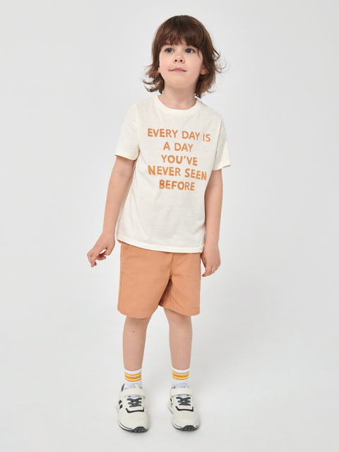 Sinsay Boy's Off White T-Shirt | Sinsay In Lebanon