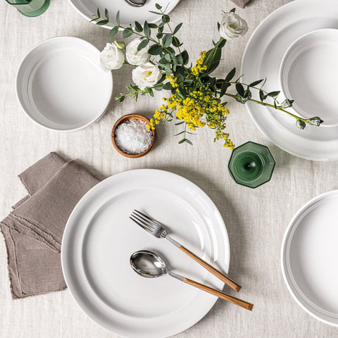 Over & Back White Porcelain Dinnerware | Over & Back In Lebanon