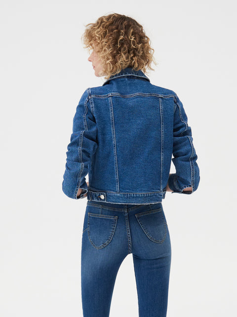 Sinsay Girl's Blue Medium Wash Denim Jacket | Sinsay in Lebanon