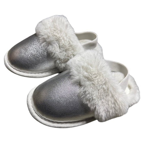 Cat & Jack Girl's Lila Metallic Scuff Slippers | Cat & Jack In Lebanon