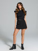 Sinsay Women's Black With a Ruffle T-Shirt | Sinsay In Lebanon