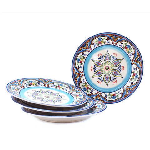Zanzibar Stoneware Pasta Bowls And Plates 16-Piece Dinnerware Set | Zanzibar In Lebanon