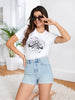 Sinsay Women's Light Blue Distressed Denim Short | Sinsay In Lebanon