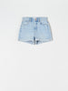 Sinsay Women's Light Blue Distressed Denim Short | Sinsay In Lebanon