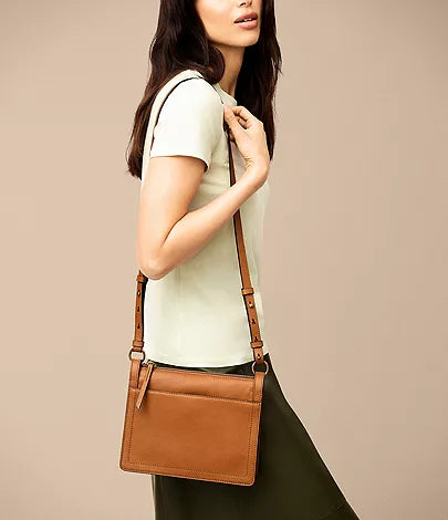 Fossil Women's Camel Crossbody | Fossil In Lebanon
