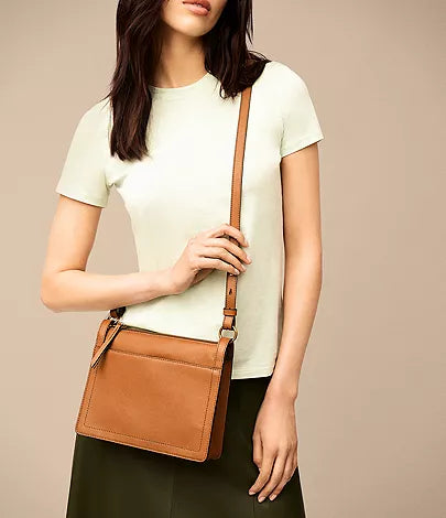 Fossil Women's Camel Crossbody | Fossil In Lebanon