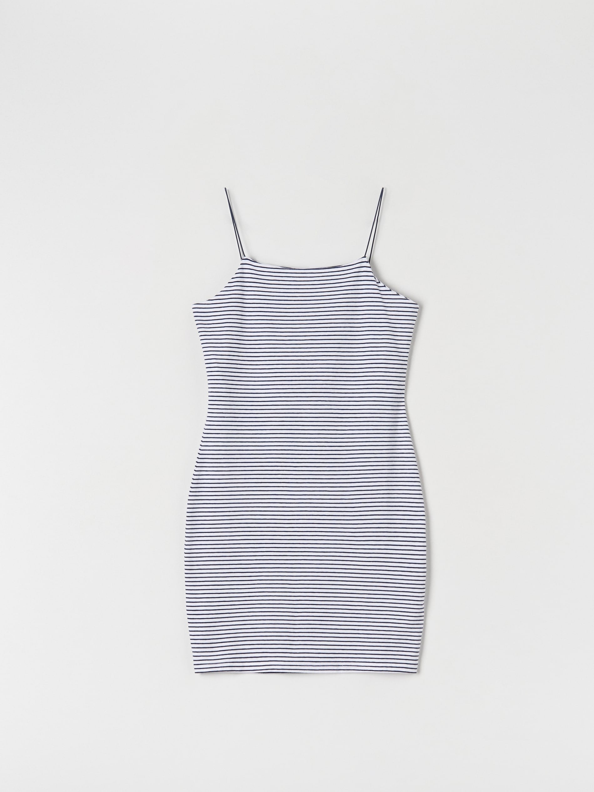 Sinsay Women's Navy/White Mini Dress  | Sinsay in Lebanon