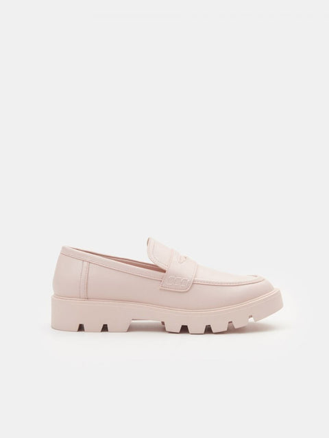 Sinsay Women's Pastel Pink Loafers | Sinsay In Lebanon