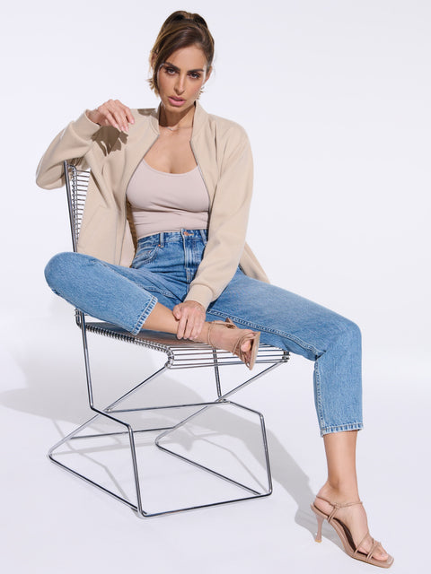 Sinsay Women's Blue Mom Jeans|Sinsay In Lebanon