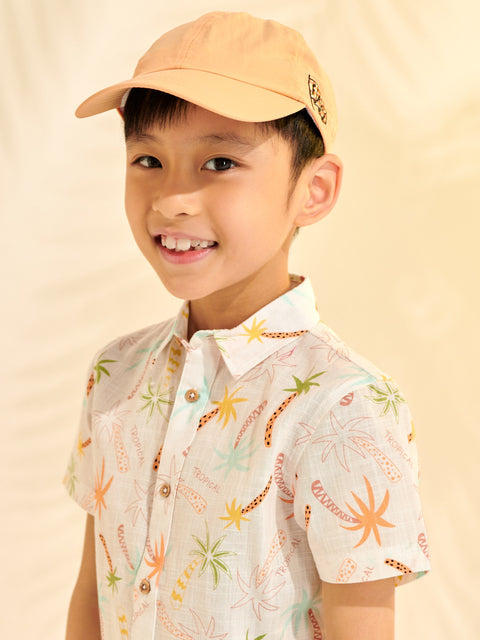 Sinsay Boy's Orange Cap Hat | Sinsay In Lebanon