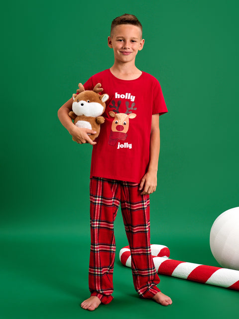 Sinsay Boy's Red  Football Two piece Pyjama Set  | Sinsay in Lebanon