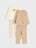 Sinsay BABY BOY's BEIGE MULTI Printed 2 pack Pajama Set AYA