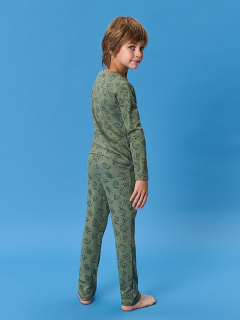 Sinsay Boy's Khaki  Two piece Pajama Set | Sinsay in Lebanon