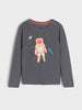 Sinsay Boy's Pajama Set Dark Gray