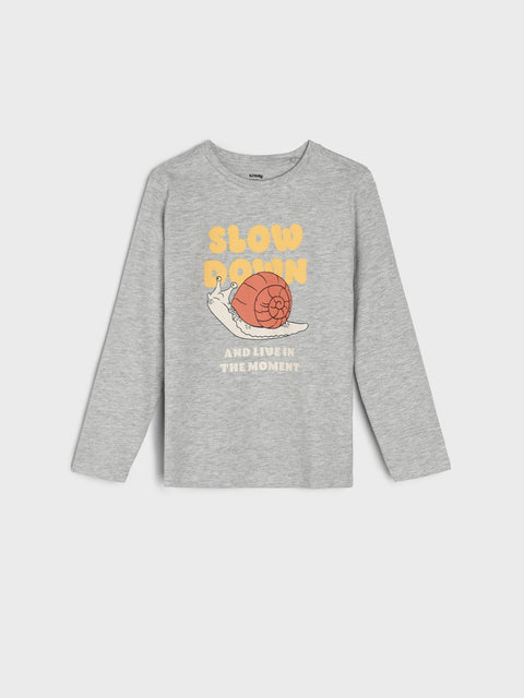 Sinsay Boy's Rust & Grey Long Sleeve Pack Of 2 Blouses | Sinsay In Lebanon