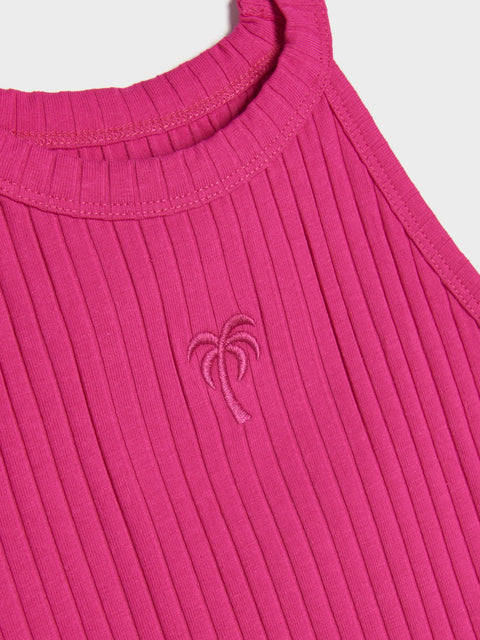 Sinsay Girl's Fuchia Normal Tank Top  | Sinsay in Lebanon