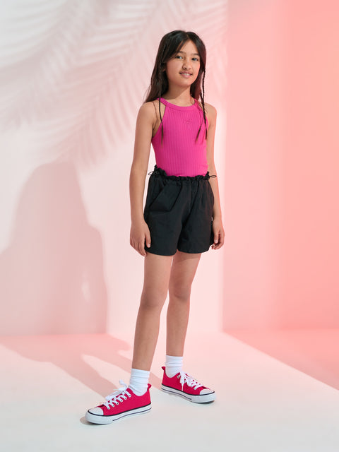Sinsay Girl's Fuchia Normal Tank Top  | Sinsay in Lebanon
