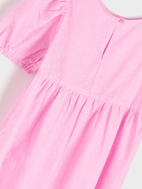 Sinsay Girl's Pink Short Sleeves Blouse | Sinsay In Lebanon