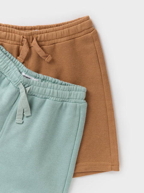 Sinsay Boy's Green/Brown Basic Shorts 2-Pack | Sinsay In Lebanon