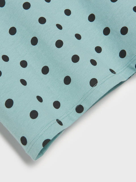 Sinsay Girl's Mint Green Dotted T-Shirt | Sinsay In Lebanon
