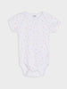 Sinsay Baby Girl’s Pink and Heart Print Short Sleeve Bodysuit 2-Pack | Sinsay in Lebanon