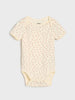 Sinsay baby girl white/beige 2-pack bodysuits AYA