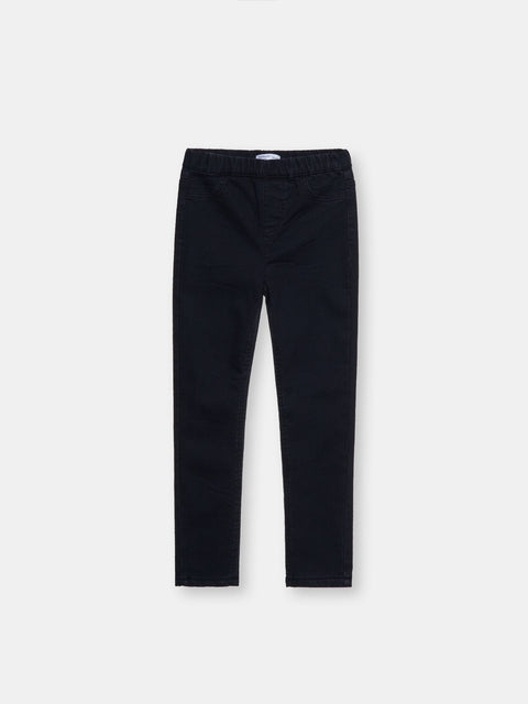 Black pants on a white background
