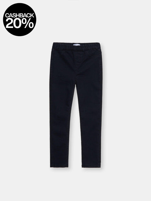 Black pants on a white background with a cashback 20% badge.