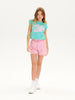 Sinsay Girl's Mint Green Printed T-Shirt | Sinsay In Lebanon