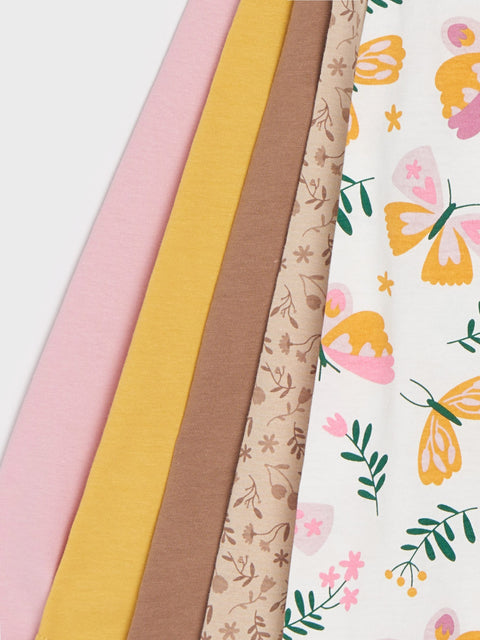 Sinsay Girl's Multicolor Long Sleeve Blouses Pack Of 5pcs | Sinsay In Lebanon