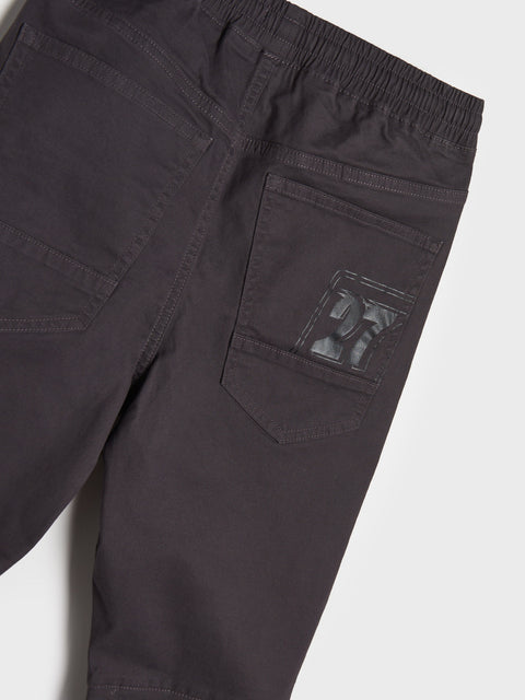 Sinsay Boy's Dark Grey Elastic Waistband Jogger |Sinsay In Lebanon