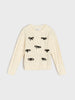 Sinsay girls off white sweater.     AYAO