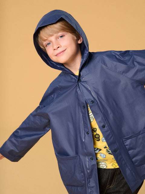 Sinsay Boy's Navy Waterproof Jacket | Sinsay In Lebanon