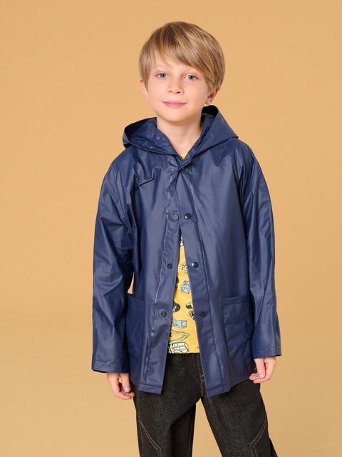 Sinsay Boy's Navy Waterproof Jacket | Sinsay In Lebanon