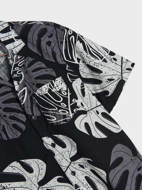 Sinsay Boy's Black All Over Print T-Shirt And Shorts Set | Sinsay In Lebanon