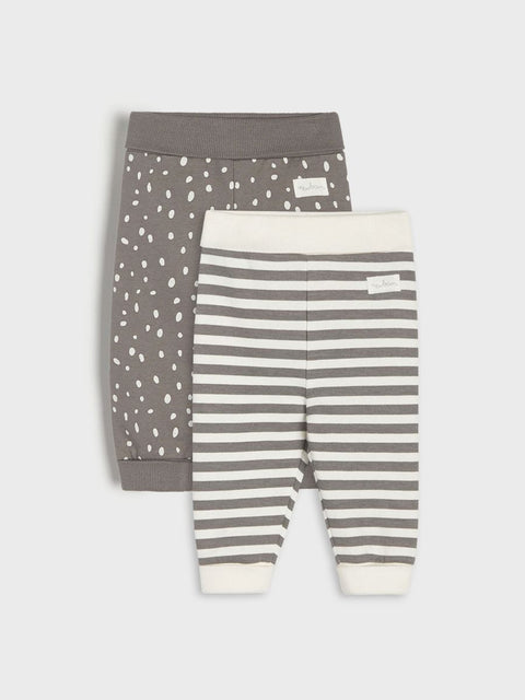 Sinsay Baby Boy's White & Grey Pack Of 2 Sweatpants | Sinsay In Lebanon