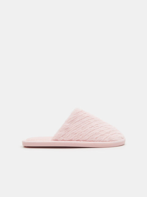 Sinsay Women's Light Pink Flat-Sole Slipper | Sinsay In Lebanon