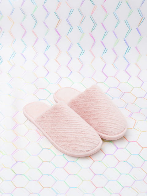 Sinsay Women's Light Pink Flat-Sole Slipper | Sinsay In Lebanon