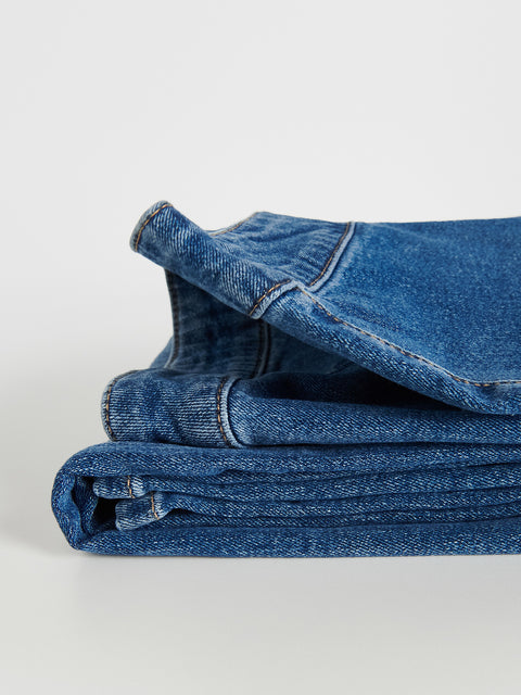 Reserved Women's Blue Skinny Flare Jeans | Reserved In Lebanon