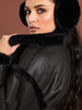 Sinsay Women's Black Long Faux Leather Coat | Sinsay In Lebanon