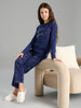 Sinsay Girl's Pajama Set Navy AYA