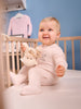 AYA Sinsay BABY GIRL LIGHT PINK-WHITE FLOREL 2 PACK bodysuits