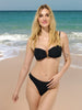 Sinsay Women's Black Rib Knit Bikini Top | Sinsay In Lebanon