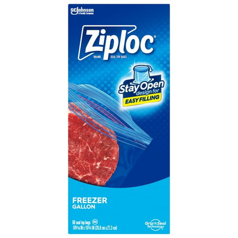 Ziploc Grip 'n Seal Freezer Bags Gallon 152 Count 4 Pack |Ziploc In Lebanon