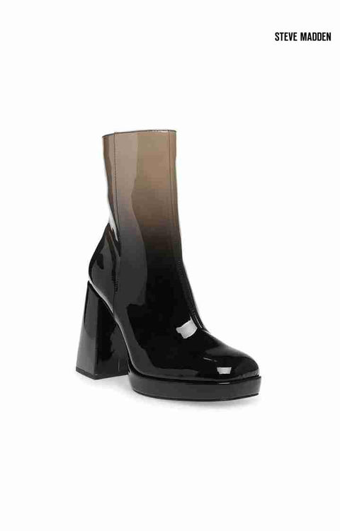Steve Madden Women's Black/Grey Level-Up Heeled Boots |Steve Madden in Lebanon